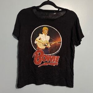 David Bowie stretchy top
